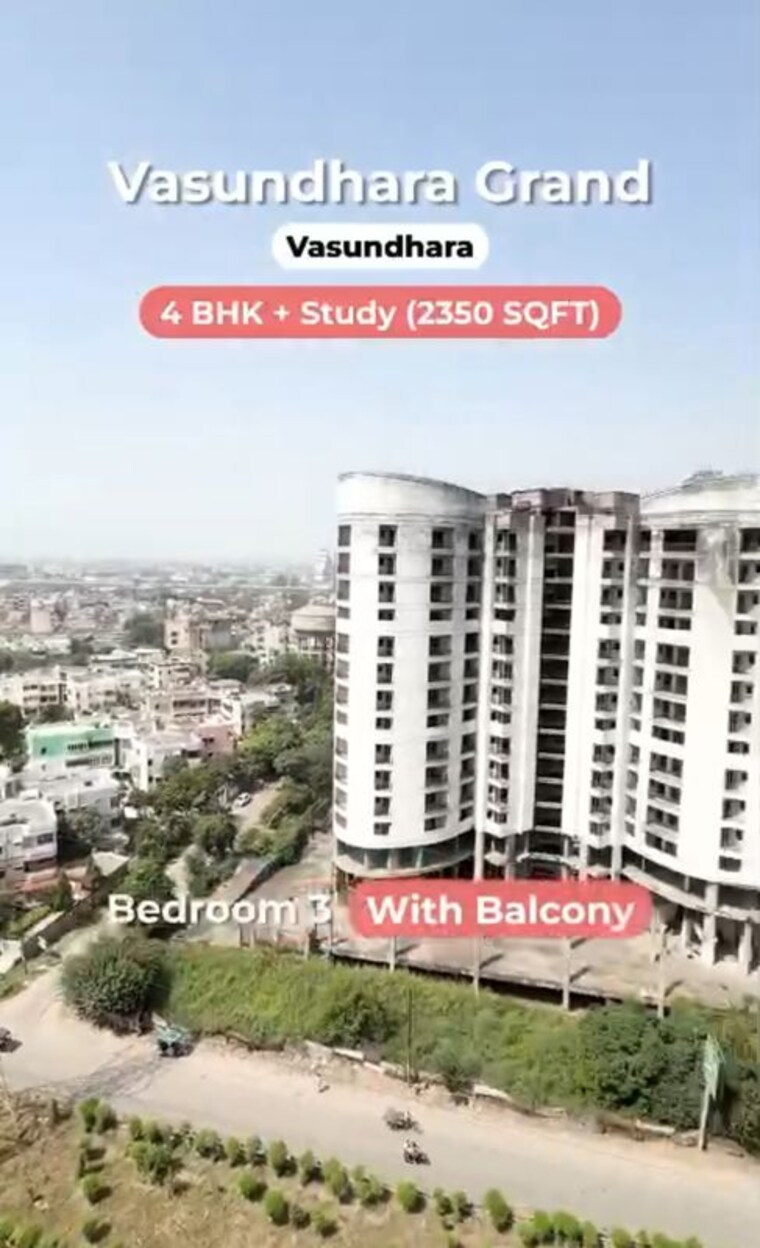 Exterior View, nandini-the-vasundhara-grand 4 Bedroom 2250 Sq.Ft. Apartment In Vasundhara Sector 15 Ghaziabad 10770702