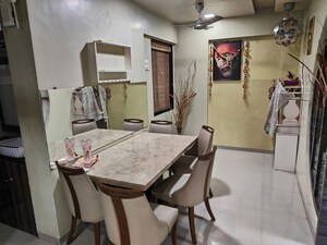 Dining area in 2.5 BHK Apartment at Shree Satya Shankar Residency, Manpada – for Rent