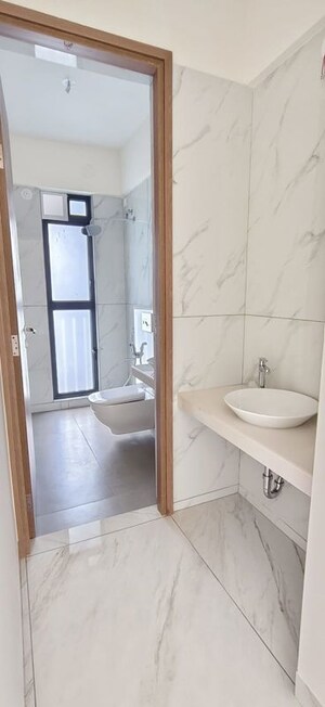 Bathroom in 3 BHK Apartment at Raymond The Invictus By GS, Pokhran Road No One – for Rent