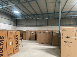  Warehouse – Exterior View View at Kuberpur - for Rent