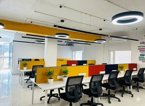 Team Area in  Co-working Space at Meera Bagh – for Rent