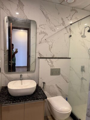 Bathroom in 3 BHK Apartment at Anant Raj Estate Plots, Sector 63a – for Rent