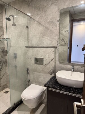 Bathroom in 3 BHK Apartment at Anant Raj Estate Plots, Sector 63a – for Rent