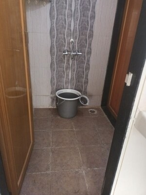 Attached Bathroom in 1 BHK Apartment at Mahavir Heights Ghansoli, Ghansoli – for Rent