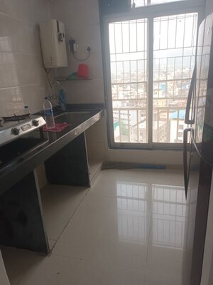 Kitchen in 1 BHK Apartment at Mahavir Heights Ghansoli, Ghansoli – for Rent