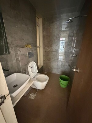 Bathroom in 2 BHK Apartment at Dosti West County, Balkum Pada – for Rent