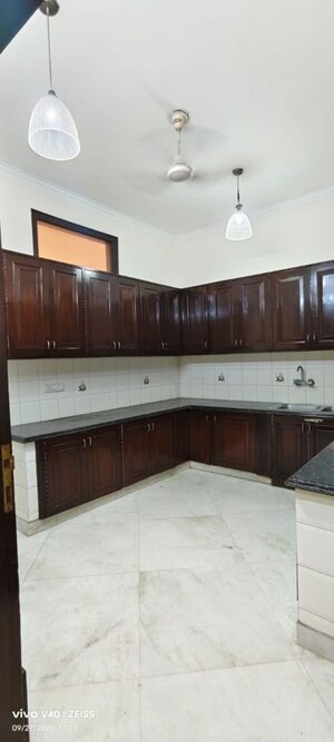Kitchen in 4 BHK Builder Floor at Greater Kailash I – for Rent