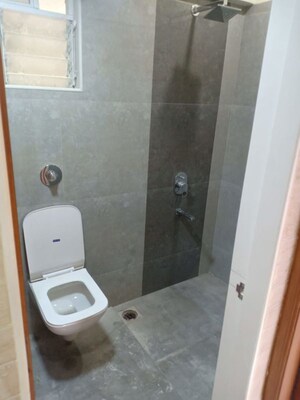 Bathroom in 2 BHK Apartment at Aastha Heights, Goregaon West – for Rent