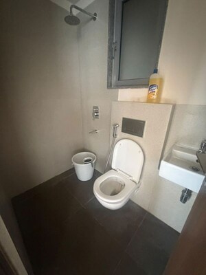 Bathroom in 2 BHK Apartment at Piramal Vaikunth A Class Homes, Balkum Pada – for Rent