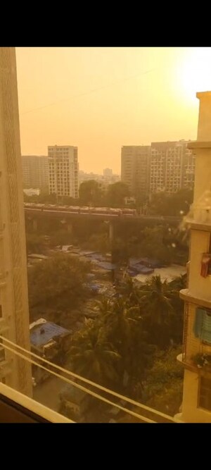 Balcony in 3 BHK Apartment at Platinum Life, Andheri West – for Rent