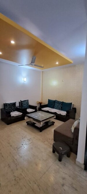 Living Room in 3 BHK Builder Floor at Ansal Sushant Floors, Sushant Lok ii – for Sale