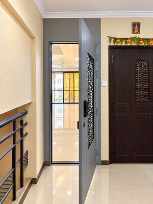 Building Lobby in 2 BHK Apartment at Akashganga Complex Kavesar, Kavesar – for Rent