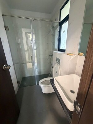 Bathroom in 2 BHK Apartment at Risland The Icon, Dhokali – for Rent