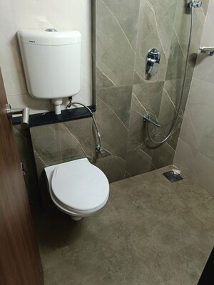 Bathroom in 2 BHK Apartment at Worli – for Rent