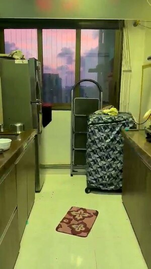 Kitchen in 2 BHK Apartment at Wadhwa Atmosphere O2, Mulund West – for Rent