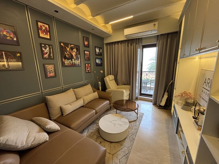 Living Room, emaar-marbella 4 Bedroom 267 Sq.Yd. Villa In Sector 66 Gurgaon 10770944