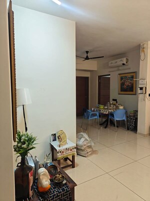 Living Room in 3 BHK Apartment at Shyamal – for Rent