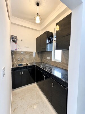 Kitchen in 2 BHK Builder Floor at Chattarpur – for Rent