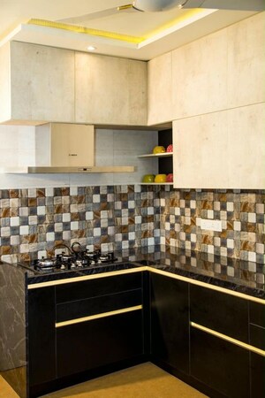 Kitchen in 4 BHK Apartment at DSD Krithika Terraces, Chembur – for Sale