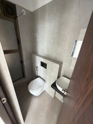 Bathroom in 2 BHK Apartment at Piramal Vaikunth, Balkum Pada – for Rent