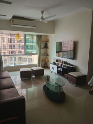 Living Room in 3 BHK Apartment at Nahar Iris Ivy, Andheri East – for Rent