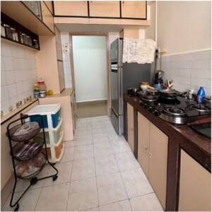 Kitchen in 2 BHK Apartment at Horizon View Apartment, Andheri West – for Rent