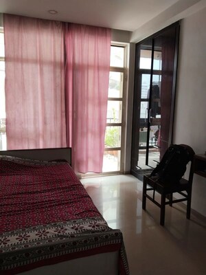 Living Room in 3 BHK Apartment at Dhakoli – for Rent