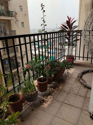 Balcony in 3 BHK Apartment at Dhakoli – for Rent