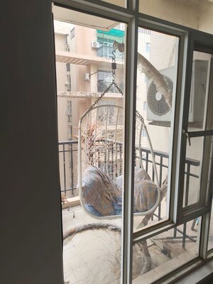 Balcony in 3 BHK Apartment at Dhakoli – for Rent