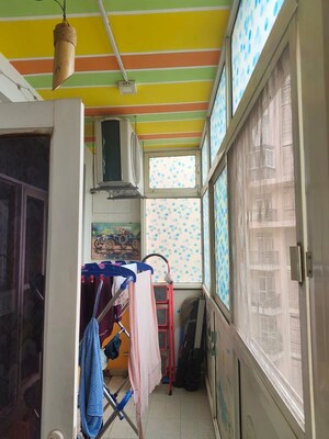 Balcony in 3 BHK Apartment at Dhakoli – for Rent