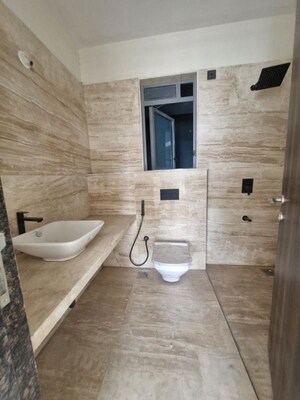 Bathroom in 2 BHK Apartment at Sheth 72 West, Andheri West – for Rent