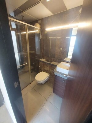 Attached Bathroom in 2 BHK Apartment at L&T Emerald Isle, Powai – for Rent