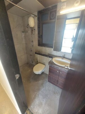 Bathroom in 2 BHK Apartment at L&T Emerald Isle, Powai – for Rent