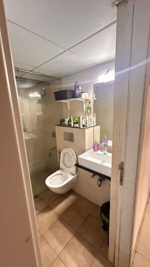 Bathroom in 3 BHK Apartment at Godrej Rejuve, Mundhwa – for Rent