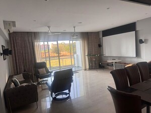 Living Room in 4 BHK Apartment at Lodha Belmondo, Gahunje – for Rent