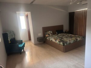 Living Room in 4 BHK Apartment at Lodha Belmondo, Gahunje – for Rent