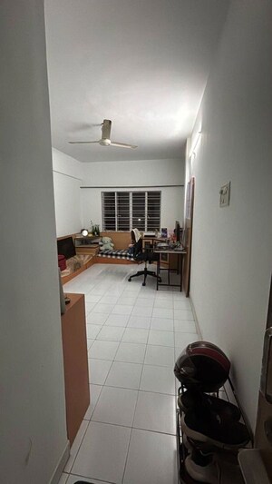 Living Room in 1 BHK Apartment at Kumar Samruddhi Society, Vishrantwadi – for Rent
