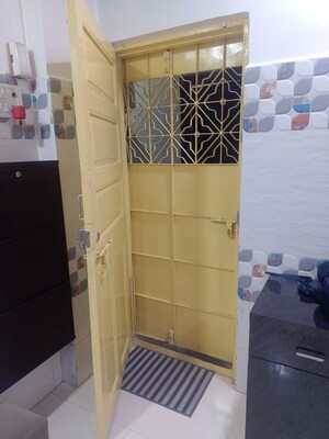 Bathroom in 1 BHK Apartment at Bhakti Society, Kalwa – for Rent