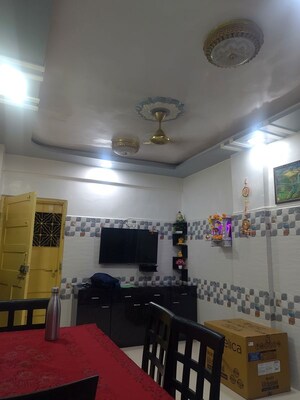 Living Room in 1 BHK Apartment at Bhakti Society, Kalwa – for Rent