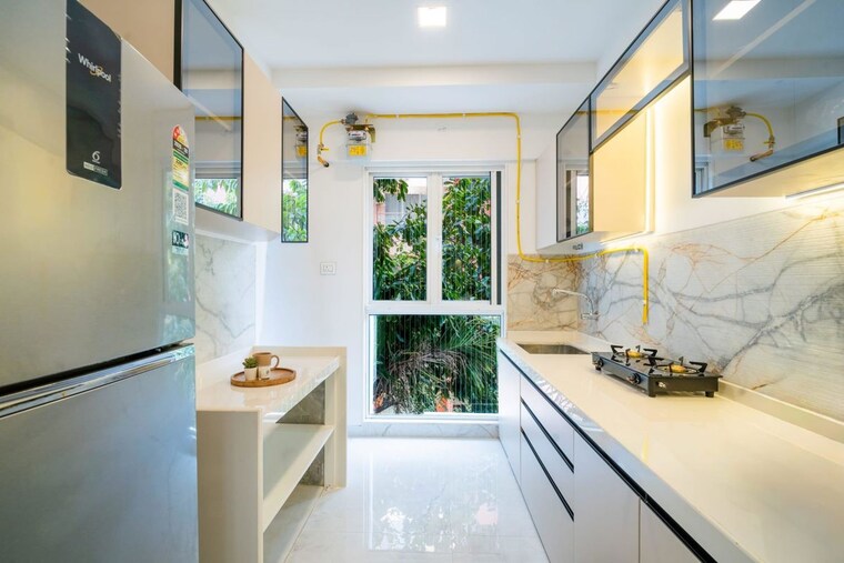 Kitchen, unique-aura-mumbai 3 Bedroom 1100 Sq.Ft. Apartment In Santacruz West Mumbai 10771150