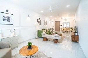 Living Room in 3 BHK Apartment at Unique Aura Mumbai, Santacruz West – for Sale