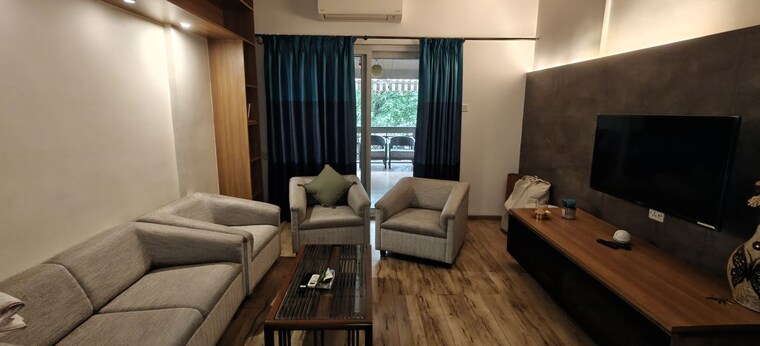 Living Room, mantri-lawns 4 Bedroom 2590 Sq.Ft. Apartment In Aundh Pune 10770874