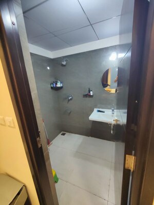 Bathroom in 2 BHK Apartment at Rajapushpa Provincia, Narsingi – for Rent