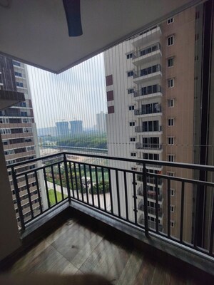 Balcony in 2 BHK Apartment at Rajapushpa Provincia, Narsingi – for Rent