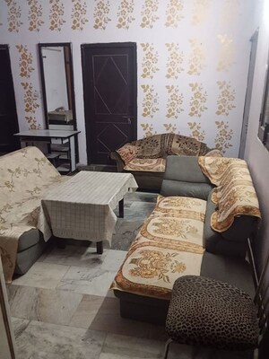 Living Room in 2 BHK Builder Floor at Malviya Nagar – for Rent
