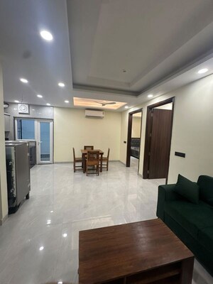 Living Room in 2 BHK Builder Floor at Sushant Lok I – for Rent
