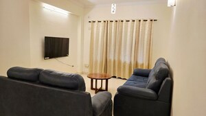 Living Room in 3 BHK Apartment at Dona Paula – for Rent