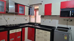 Kitchen in 3 BHK Apartment at Dona Paula – for Rent