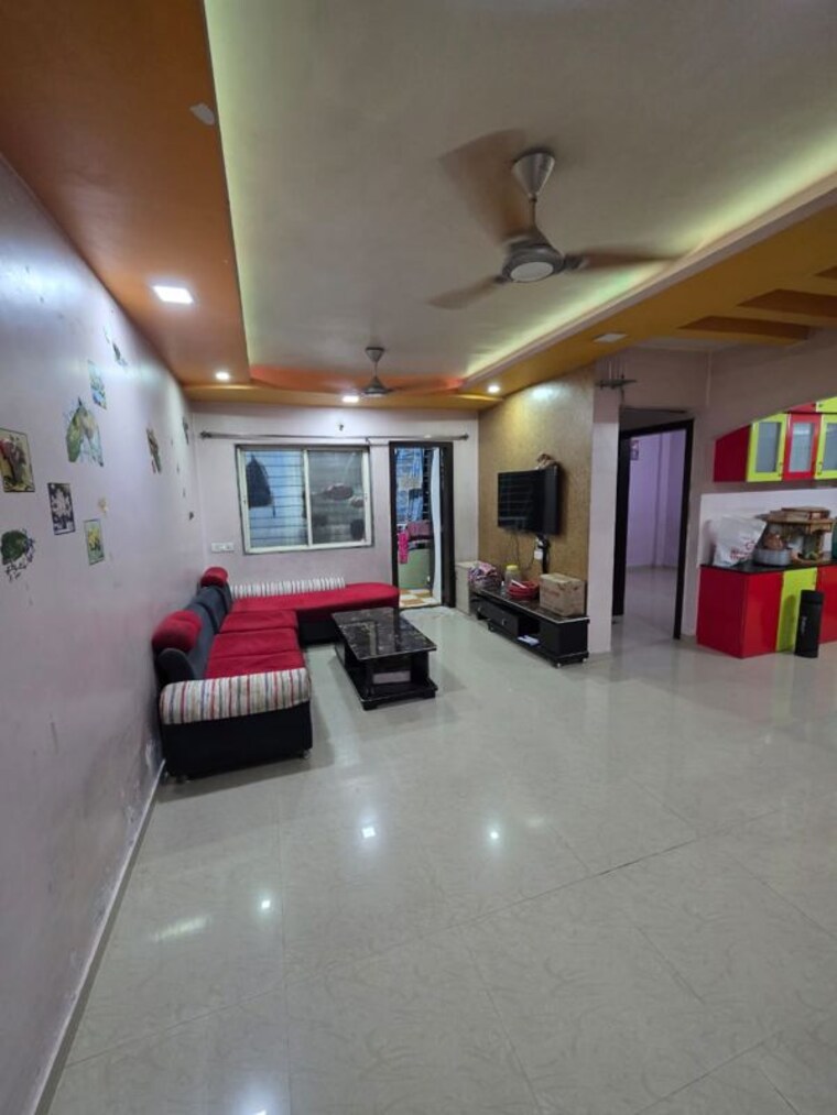 Living Room, pimple gurav 2 Bedroom 700 Sq.Ft. Apartment In Pimple Gurav Pune 10771260