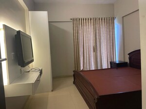 Living Room in 3 BHK Apartment at Pride Platinum, Baner – for Rent